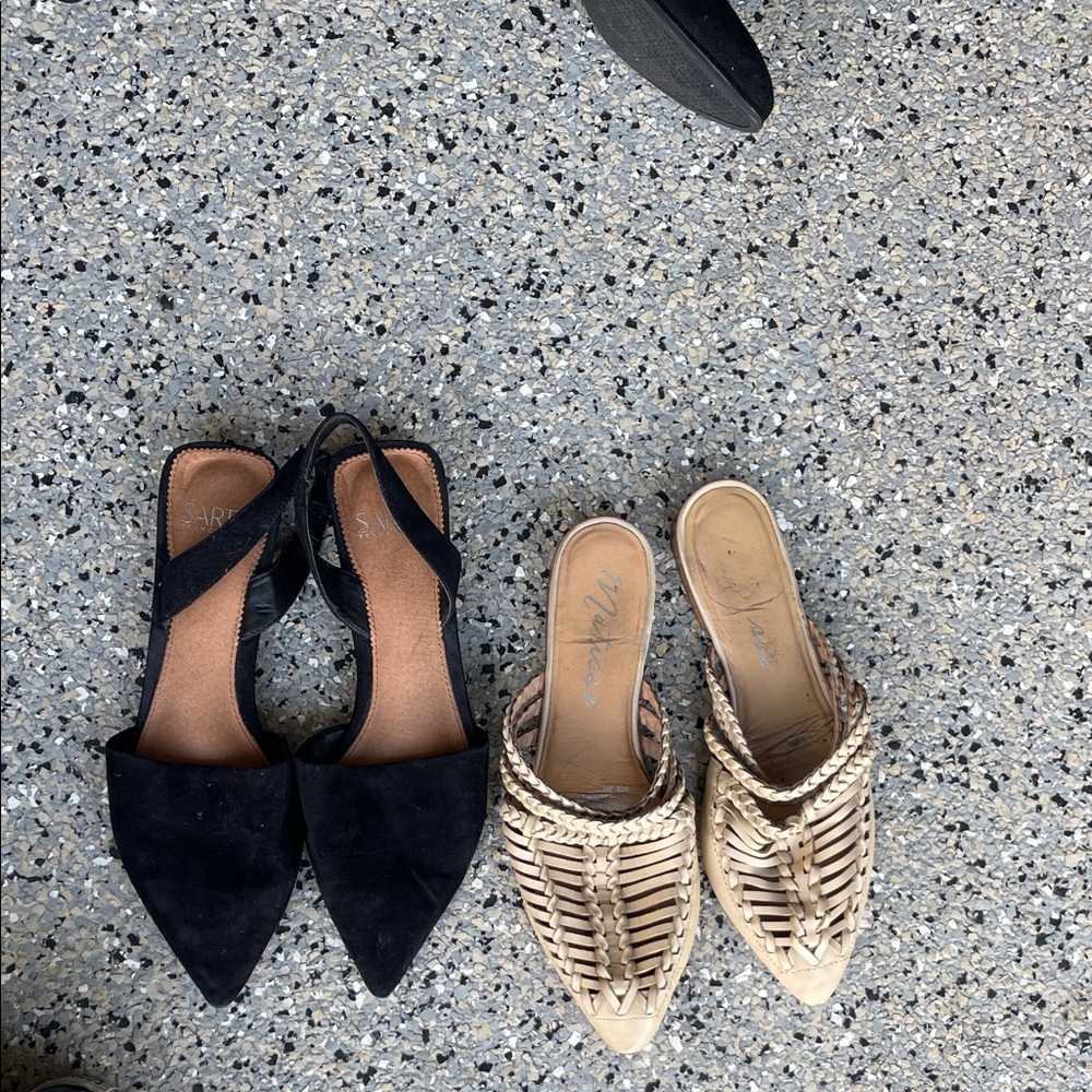 Stylish Black and Tan Women's Shoes